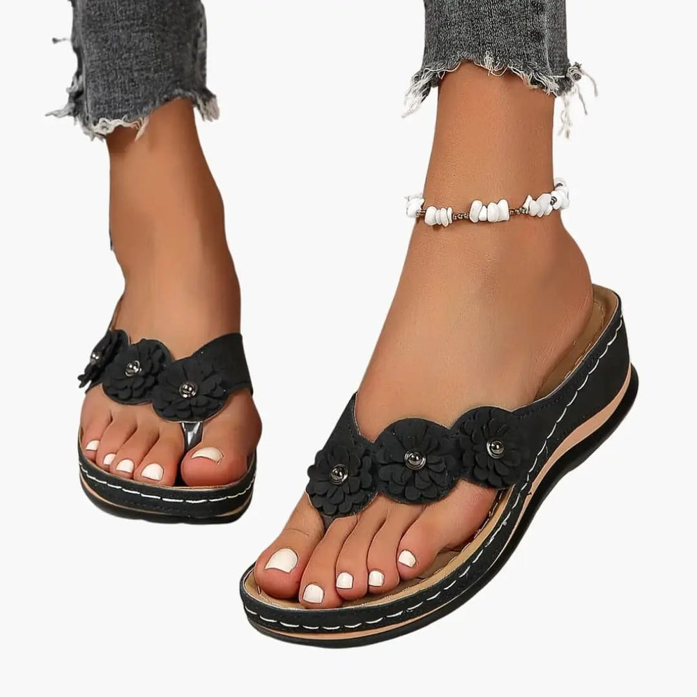 Women's Orthopedic Sandals – Slip-On Fit & Cushioned Insole