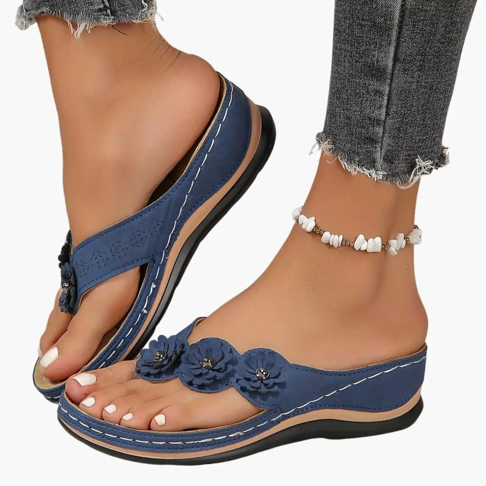 Women's Orthopedic Sandals – Slip-On Fit & Cushioned Insole