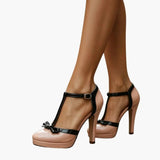Women's Orthopedic Heels – Padded Insole & Block Heel Design