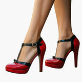 Women's Orthopedic Heels – Padded Insole & Block Heel Design