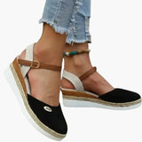 Women's Orthopedic High Heels – Rope Upper, Contoured Sole & Elevated Heel