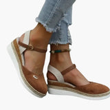 Women's Orthopedic High Heels – Rope Upper, Contoured Sole & Elevated Heel