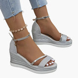 Women's Orthopedic Sandals – Cushioned Insole, Slip-Resistant Sole & Slip-On Design