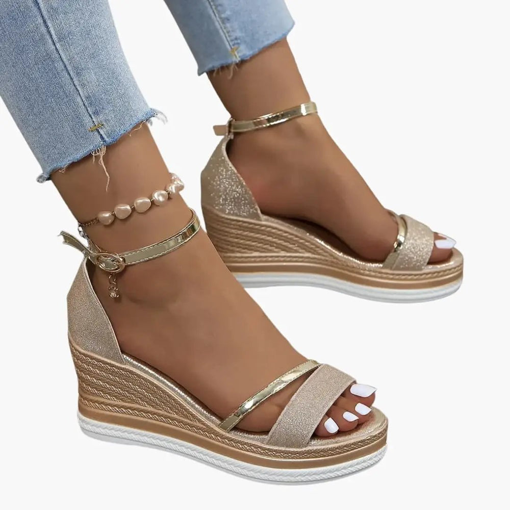 Women's Orthopedic Sandals – Cushioned Insole, Slip-Resistant Sole & Slip-On Design
