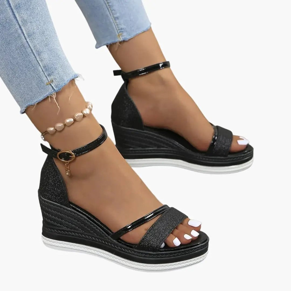 Women's Orthopedic Sandals – Cushioned Insole, Slip-Resistant Sole & Slip-On Design