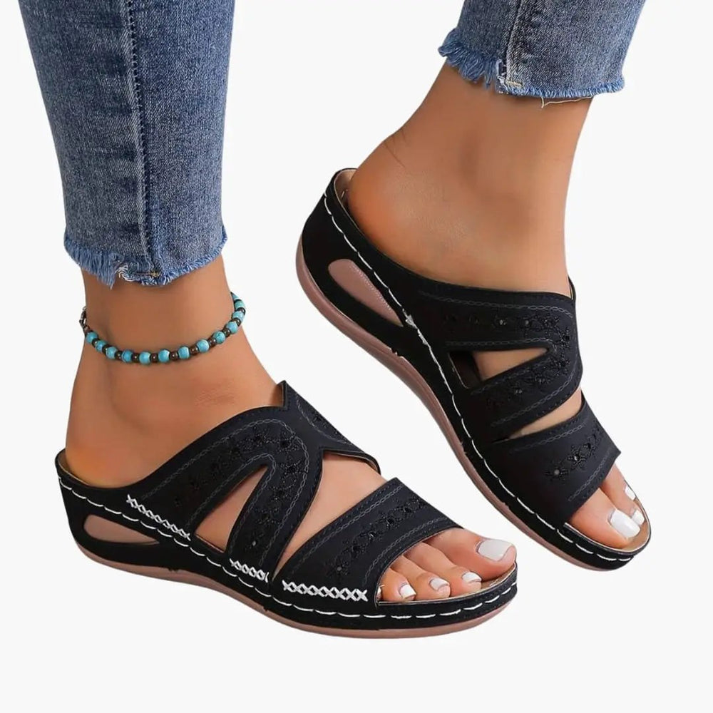 Women's Orthopedic Sandals – Cushioned Sole, Slip-Resistant Outsole & Comfort Fit