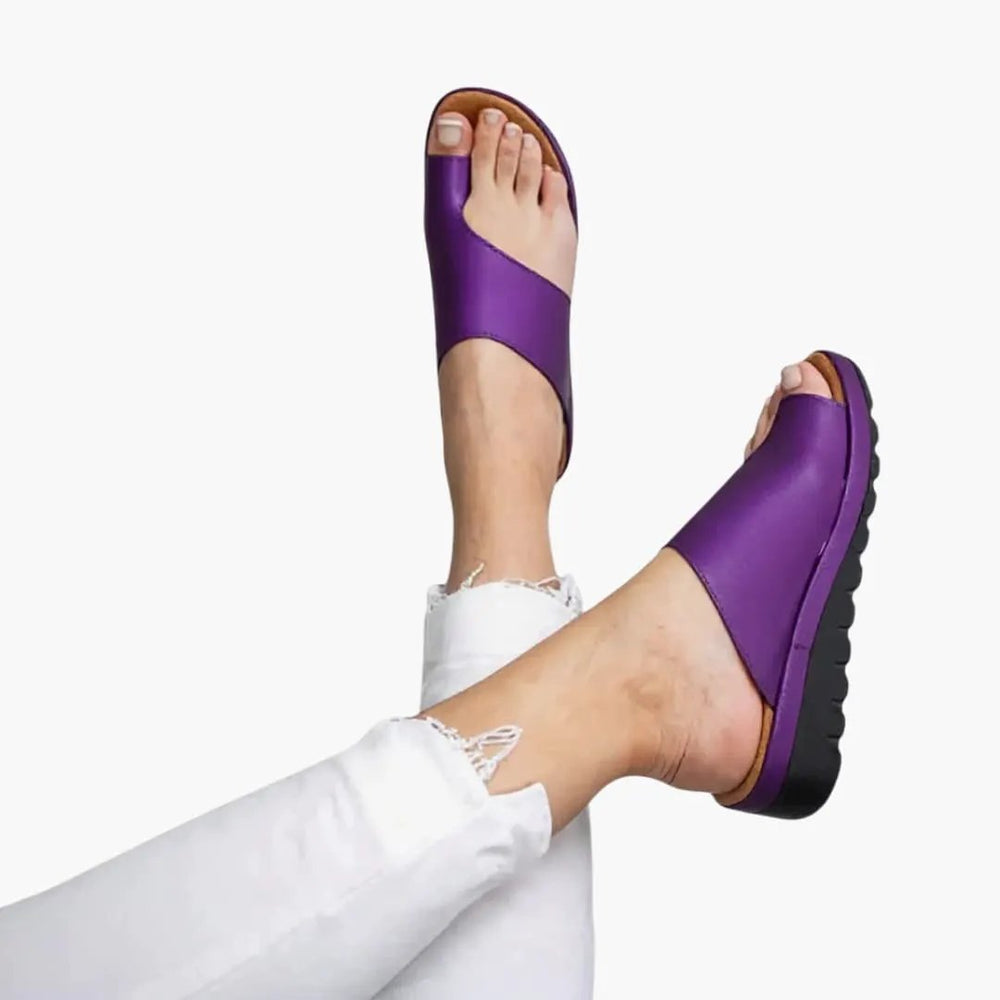 Women's Orthopedic Sandals – Cushioned Sole & Wide Toe Opening