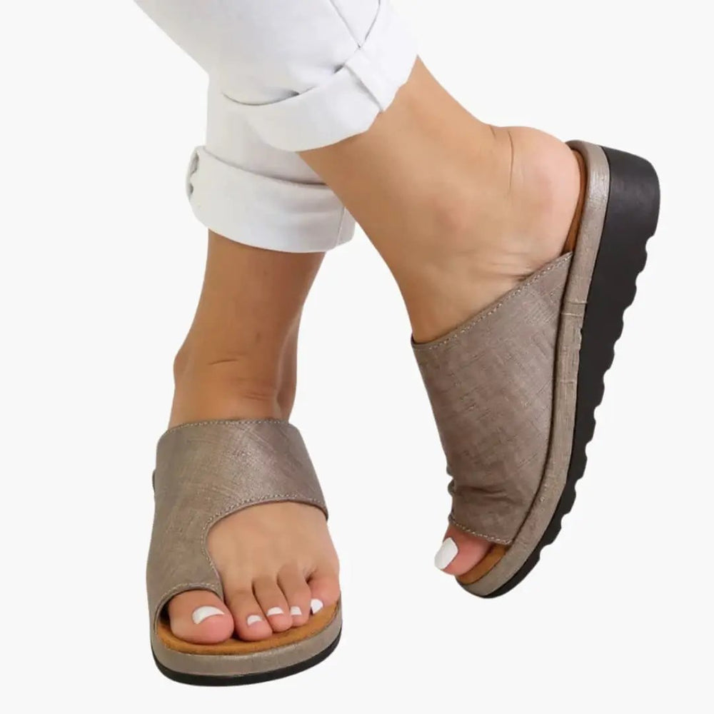 Women's Orthopedic Sandals – Cushioned Sole & Wide Toe Opening