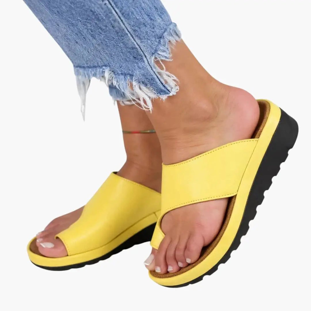 Women's Orthopedic Sandals – Cushioned Sole & Wide Toe Opening