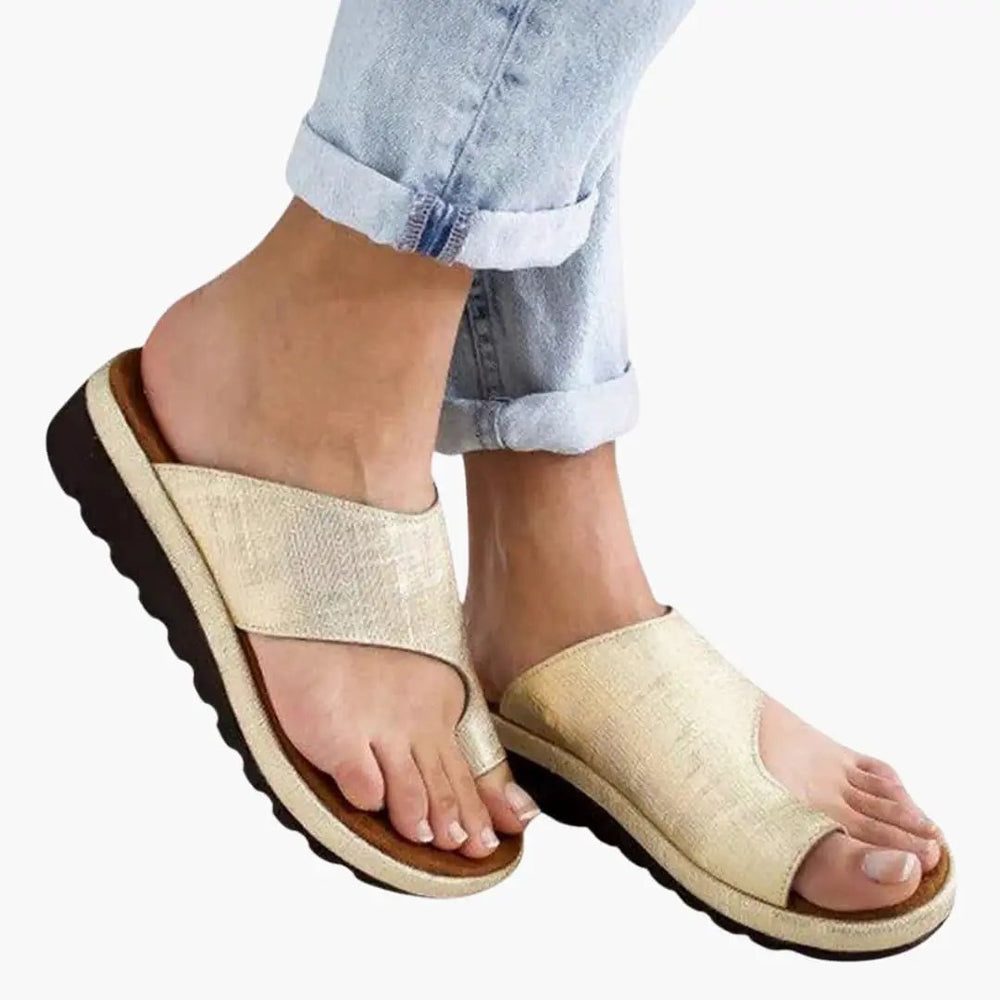 Women's Orthopedic Sandals – Cushioned Sole & Wide Toe Opening