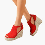 Women's Orthopedic Heels – Adjustable Strap, Cushioned Insole & Textured Outsole