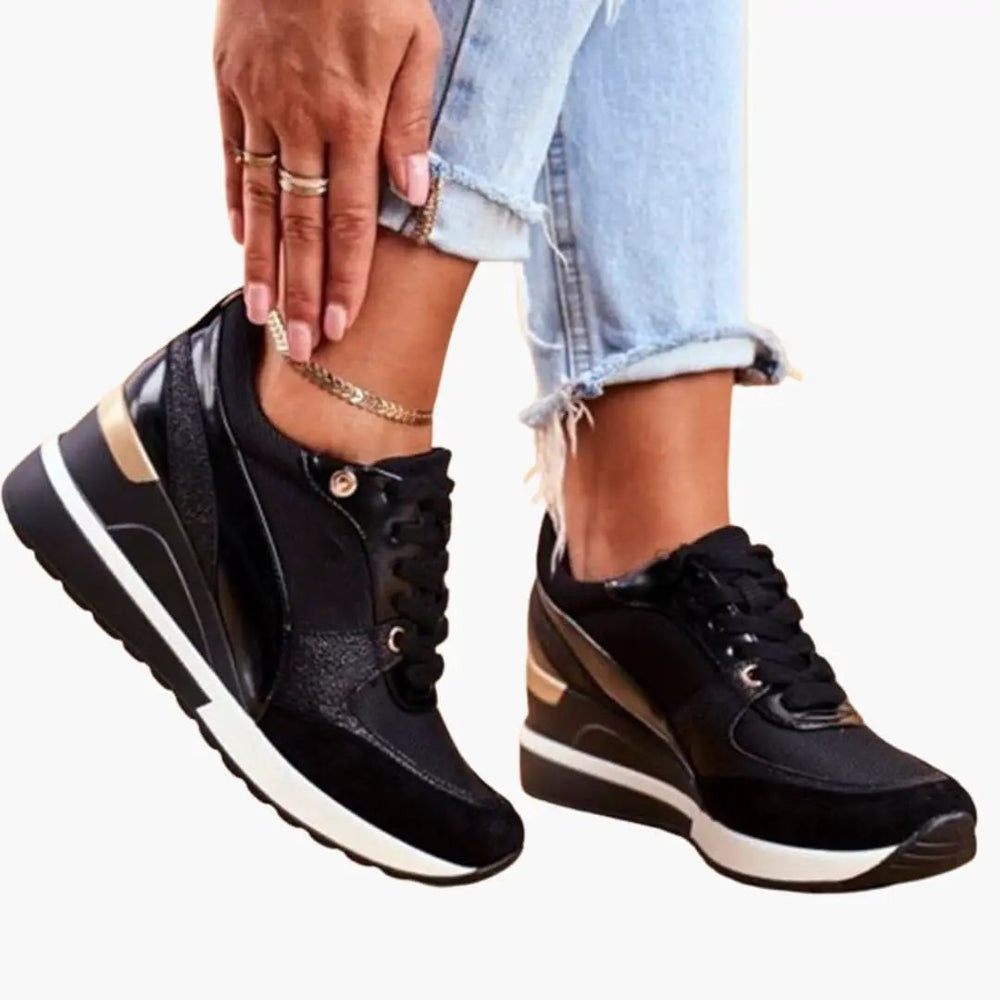 Women's Orthopedic Sneakers – Cushioned Sole & Lift Insole