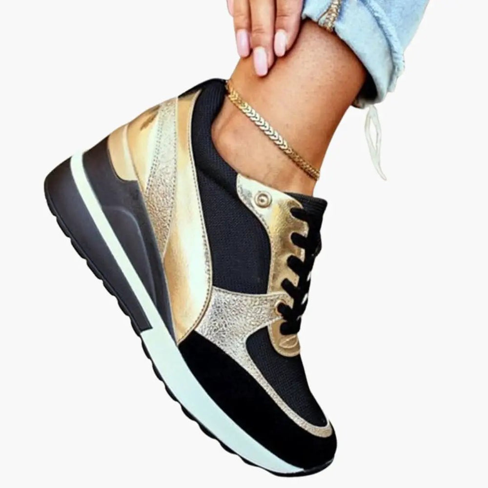 Women's Orthopedic Sneakers – Cushioned Sole & Lift Insole