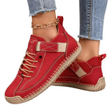 Women's Orthopedic Sneakers – Elastic Panels & Cushioned Sole