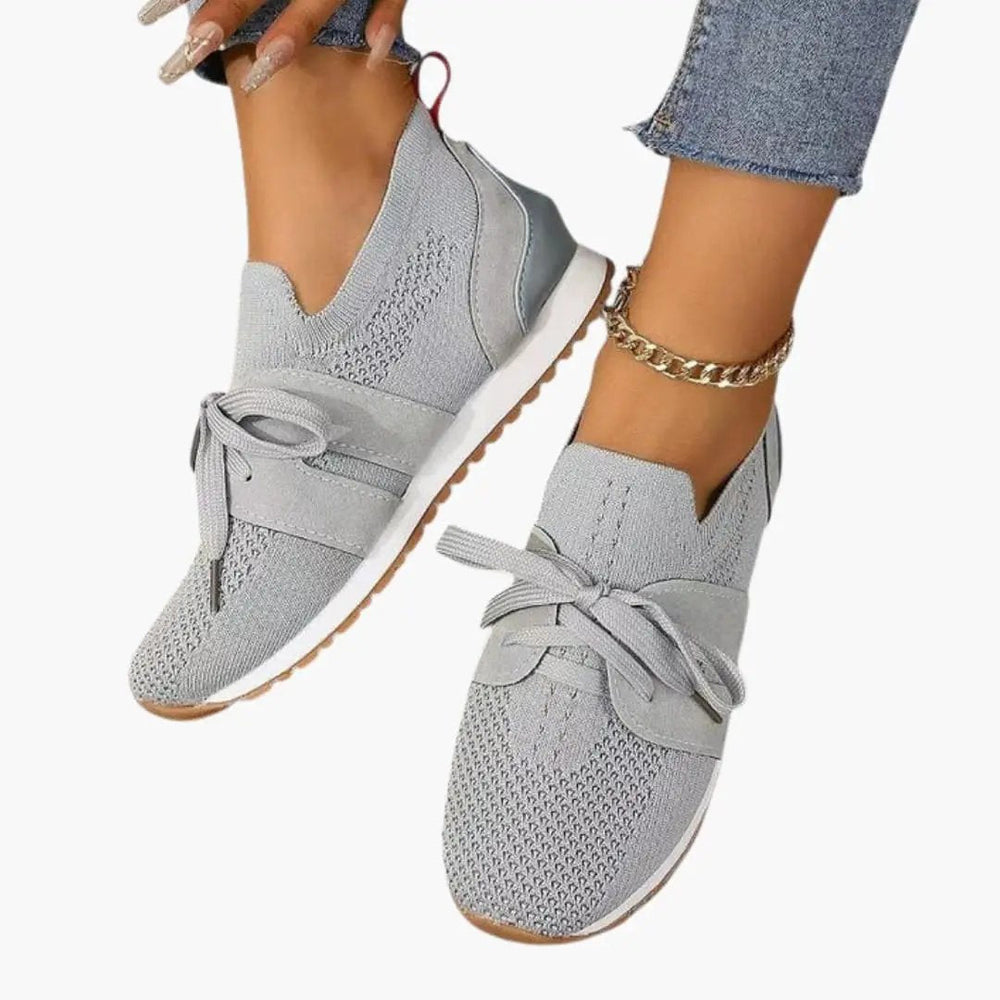Women's Orthopedic Sneakers – Slip-On Design, Cushioned Insole & Textured Outsole