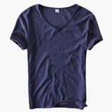 Women's V-Neck T-Shirt – Short Sleeve, Pull-On Style & Straight Fit