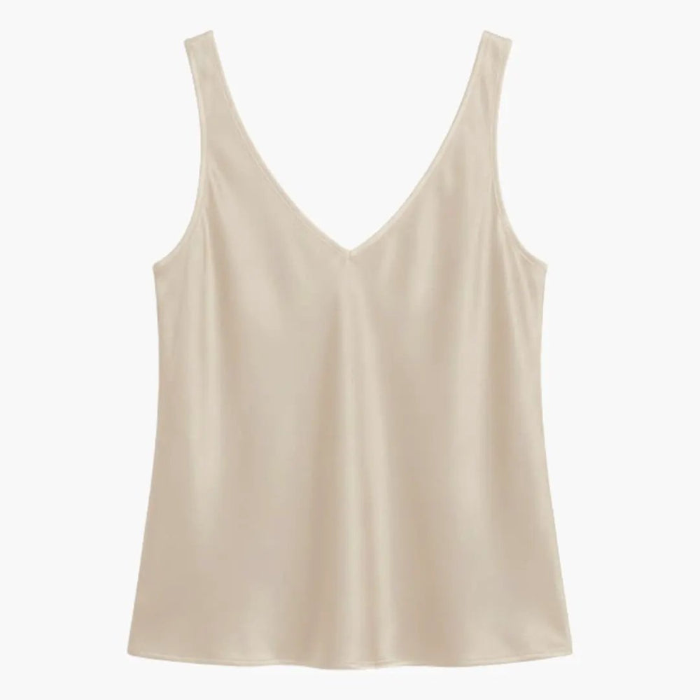 Women's Silk Tank Top – Sleeveless, Lightweight & Machine Washable