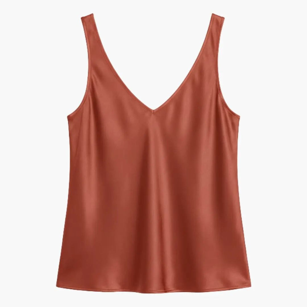 Women's Silk Tank Top – Sleeveless, Lightweight & Machine Washable