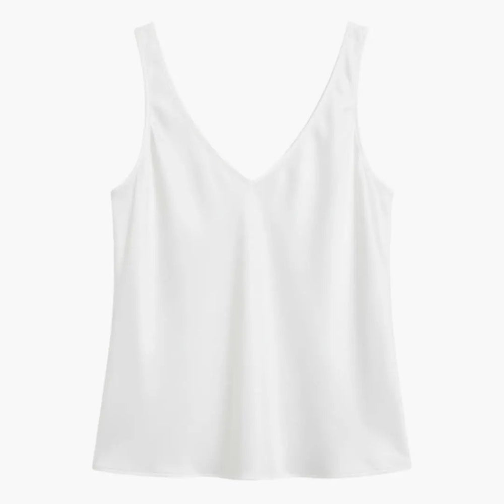 Women's Silk Tank Top – Sleeveless, Lightweight & Machine Washable