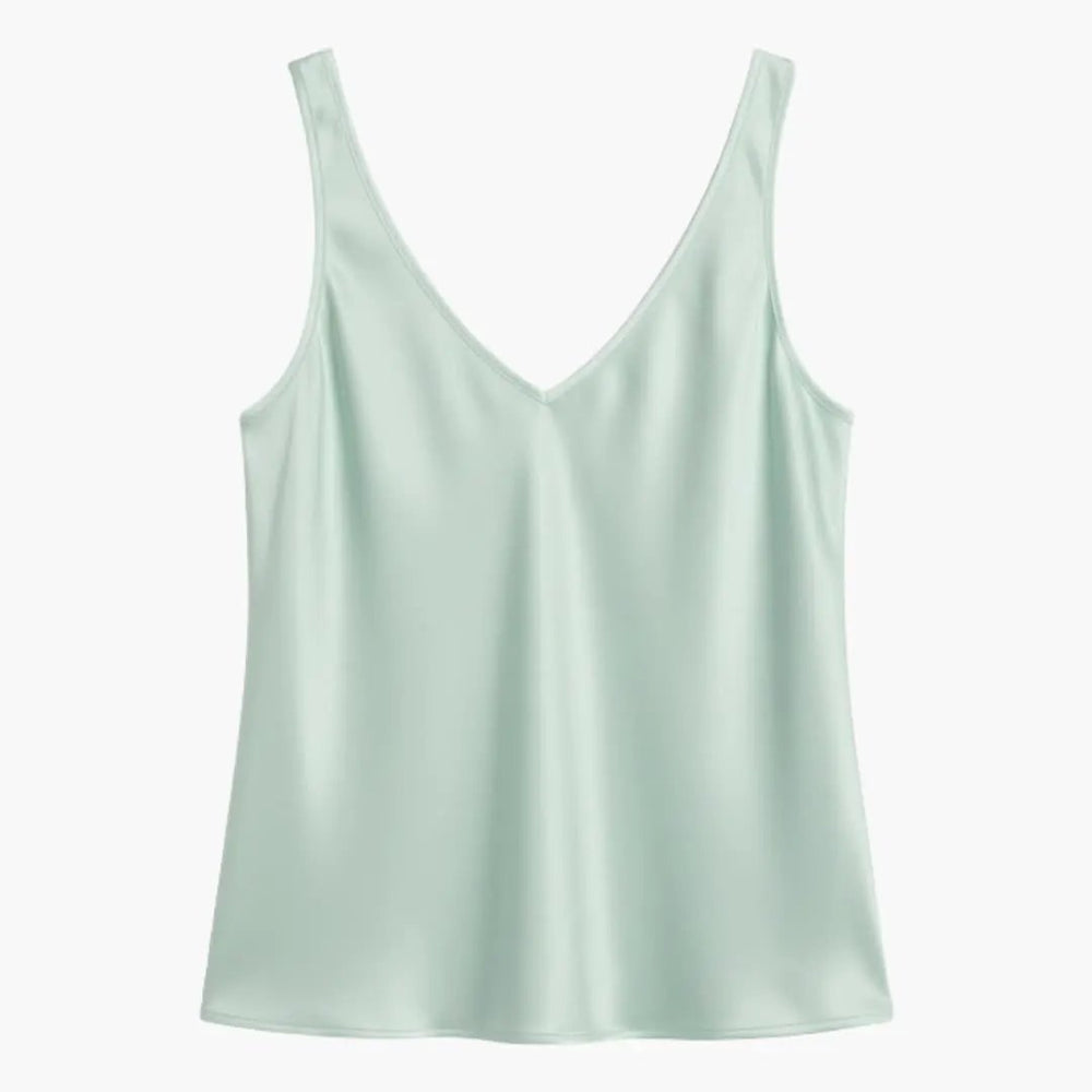 Women's Silk Tank Top – Sleeveless, Lightweight & Machine Washable