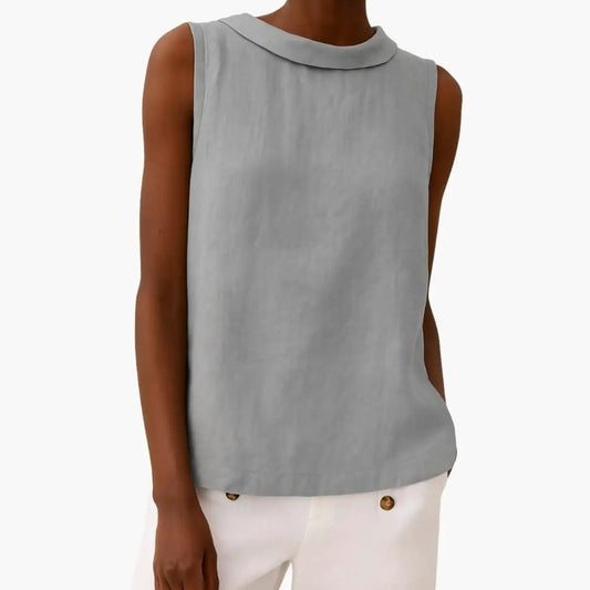 Women’s Sleeveless Roll Neck Top