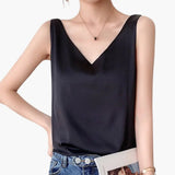 Women's Tank Top – Sleeveless Design, Loose Fit & Woven Fabric