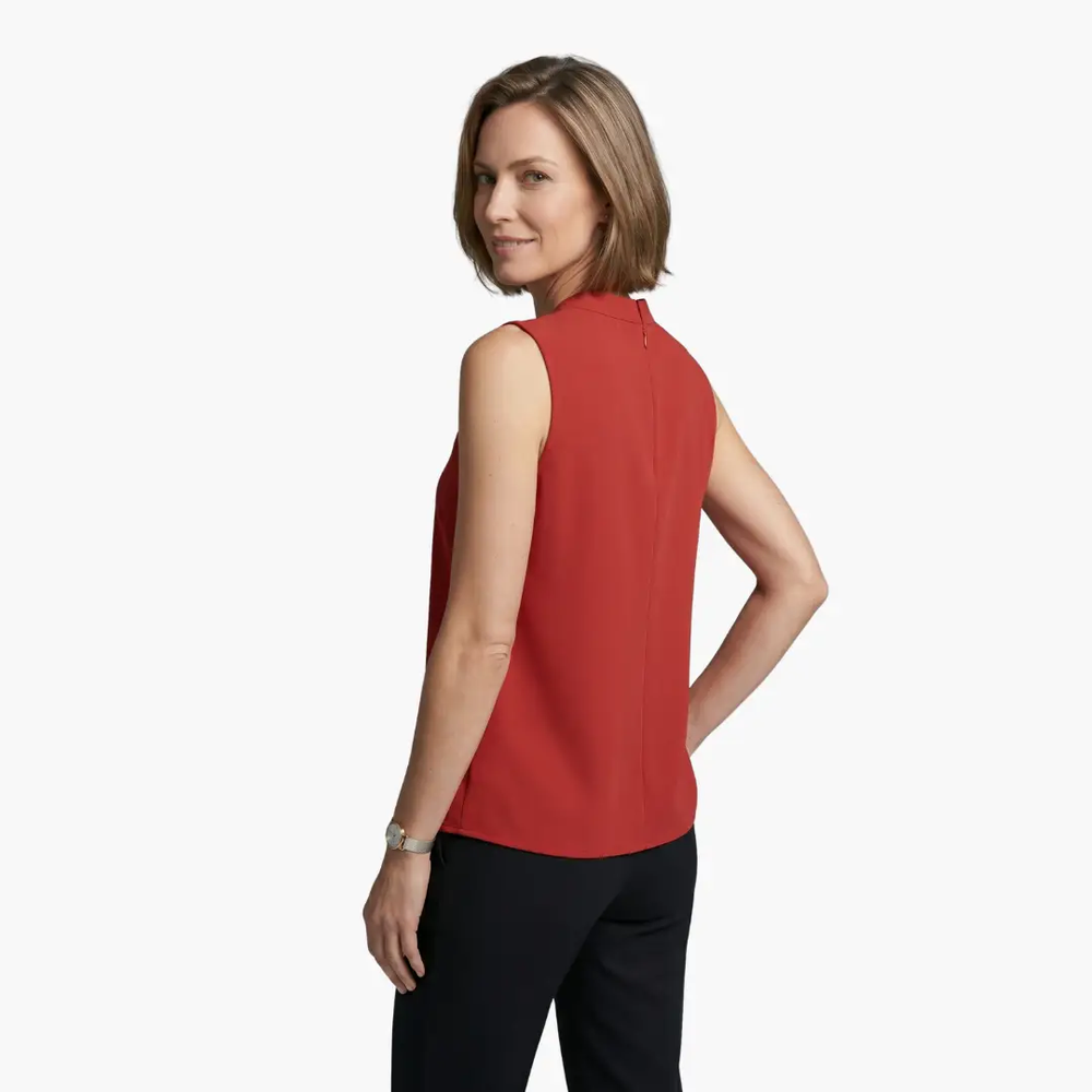 Women's Tank Top – Sleeveless Design, V-Neck Collar & Casual Fit
