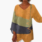 Women's T-Shirt – V-Neck & Printed Design