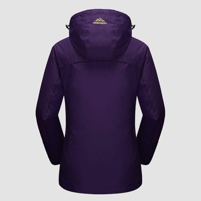Women's 3-in-1 Waterproof Ski Jacket with Fleece Liner 8