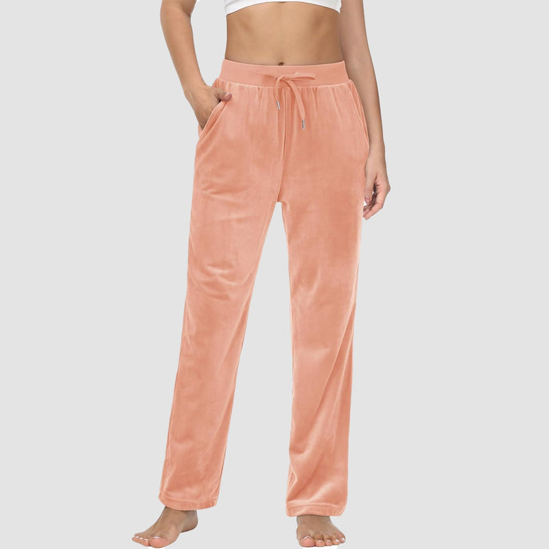 Women's Fleece Jogger Pants - Comfy Lounge & Yoga Sweatpants 13