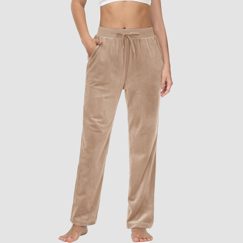 Women's Fleece Jogger Pants - Comfy Lounge & Yoga Sweatpants 14
