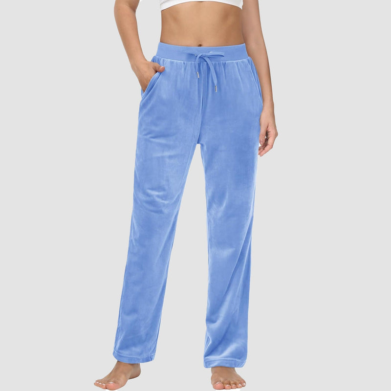 Women's Fleece Jogger Pants - Comfy Lounge & Yoga Sweatpants 15