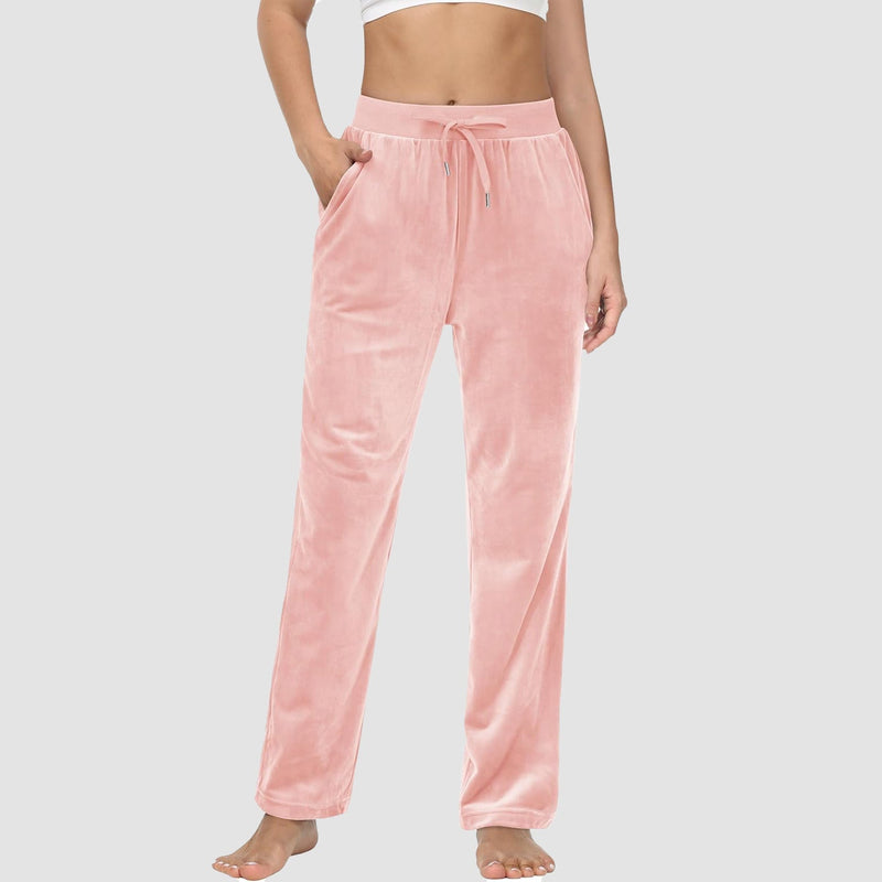 Women's Fleece Jogger Pants - Comfy Lounge & Yoga Sweatpants 16