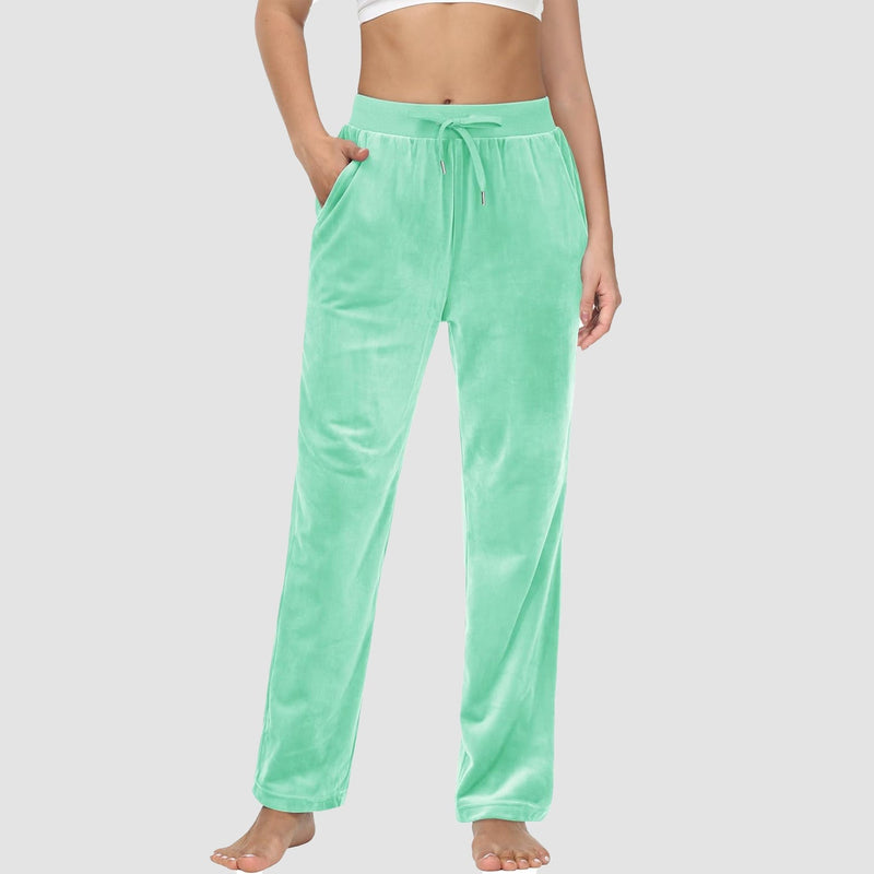 Women's Fleece Jogger Pants - Comfy Lounge & Yoga Sweatpants 18