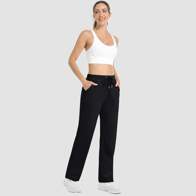 Women's Fleece Jogger Pants - Comfy Lounge & Yoga Sweatpants 2