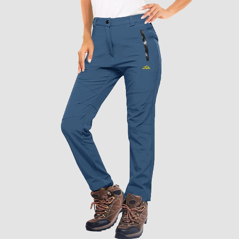 Women's Fleece Lined Water Resistant Winter Ski Pants 17