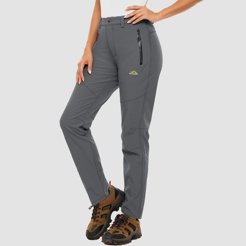 Women's Fleece Lined Water Resistant Winter Ski Pants 19