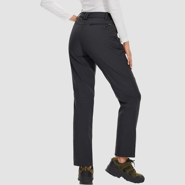 Women's Fleece Lined Water Resistant Winter Ski Pants 1