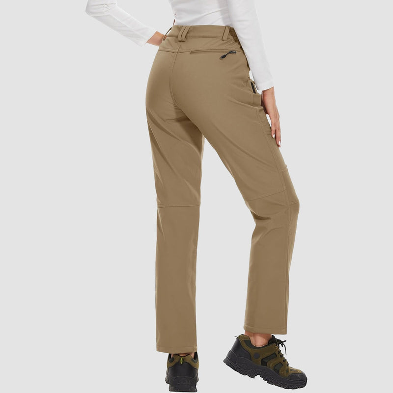 Women's Fleece Lined Water Resistant Winter Ski Pants 3