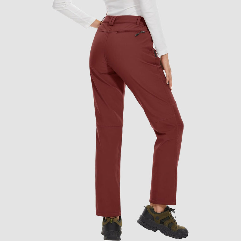 Women's Fleece Lined Water Resistant Winter Ski Pants 7