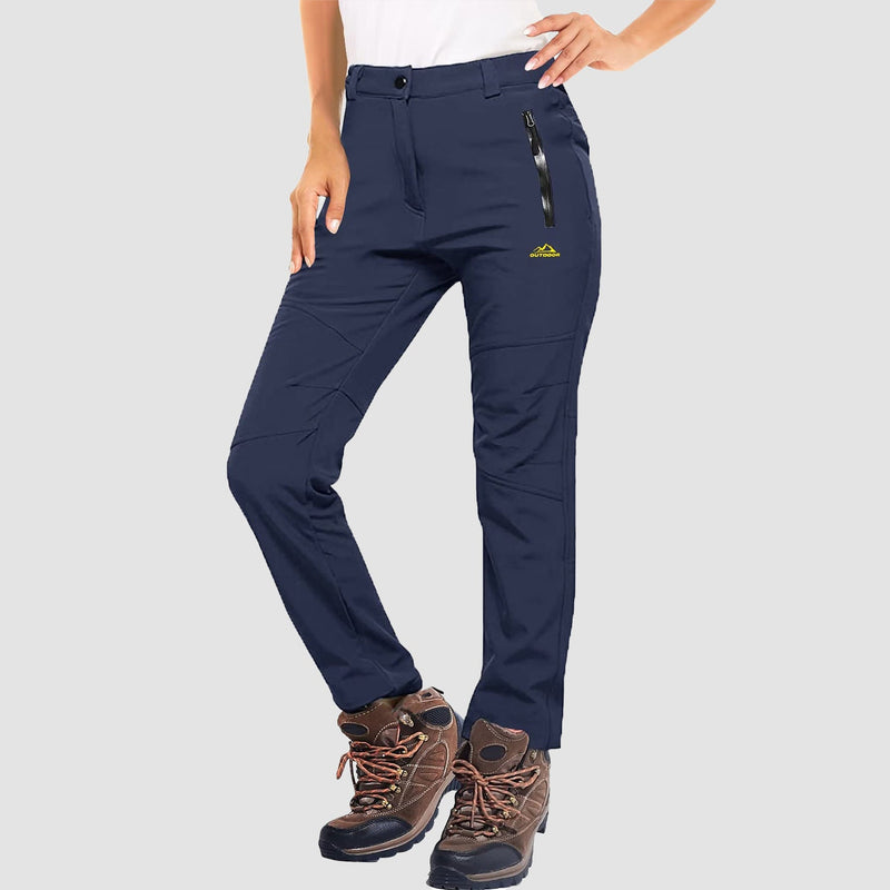 Women's Fleece Lined Water Resistant Winter Ski Pants 9