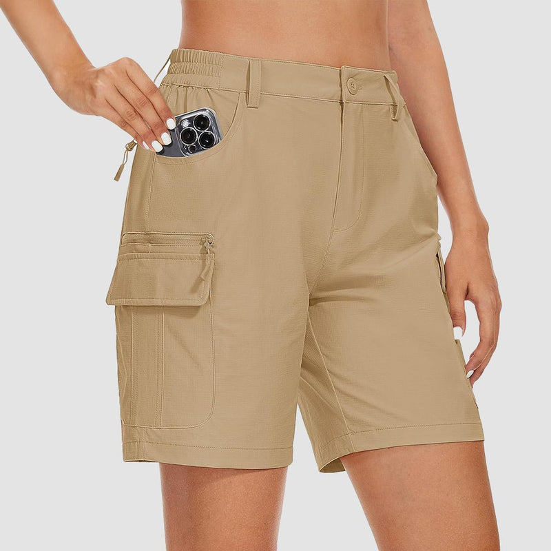 Women's Golf Shorts, Quick-Dry & Water-Resistant with 6 Pockets 10