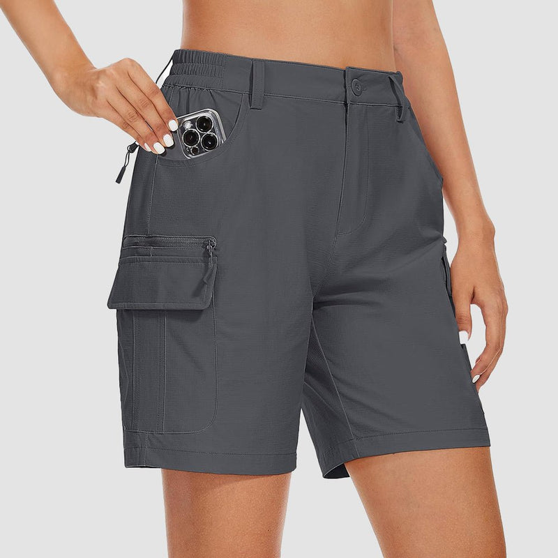 Women's Golf Shorts, Quick-Dry & Water-Resistant with 6 Pockets 12