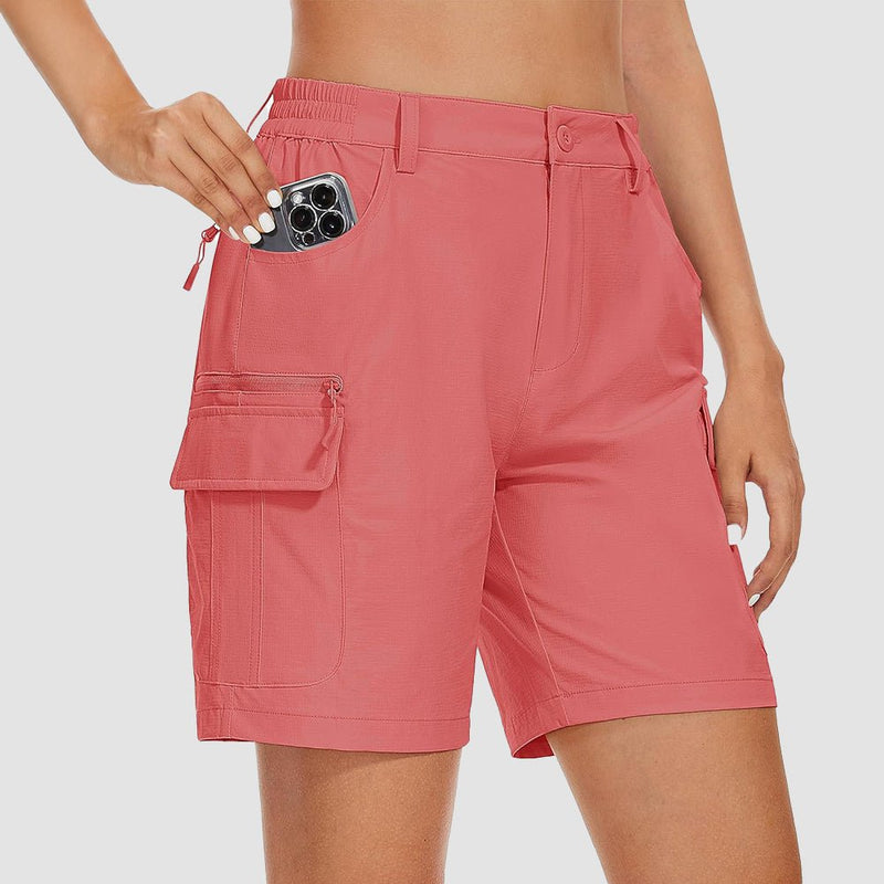 Women's Golf Shorts, Quick-Dry & Water-Resistant with 6 Pockets 18