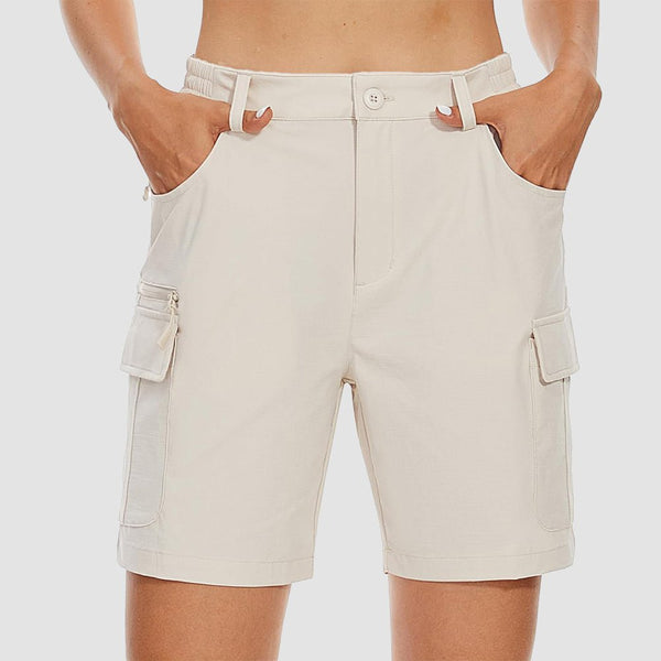 Women's Golf Shorts, Quick-Dry & Water-Resistant with 6 Pockets 1
