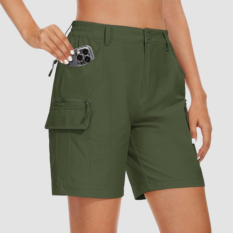 Women's Golf Shorts, Quick-Dry & Water-Resistant with 6 Pockets 3