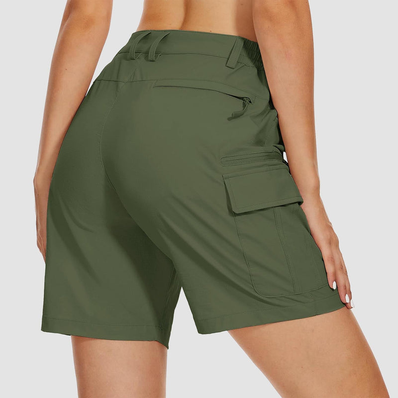 Women's Golf Shorts, Quick-Dry & Water-Resistant with 6 Pockets 4