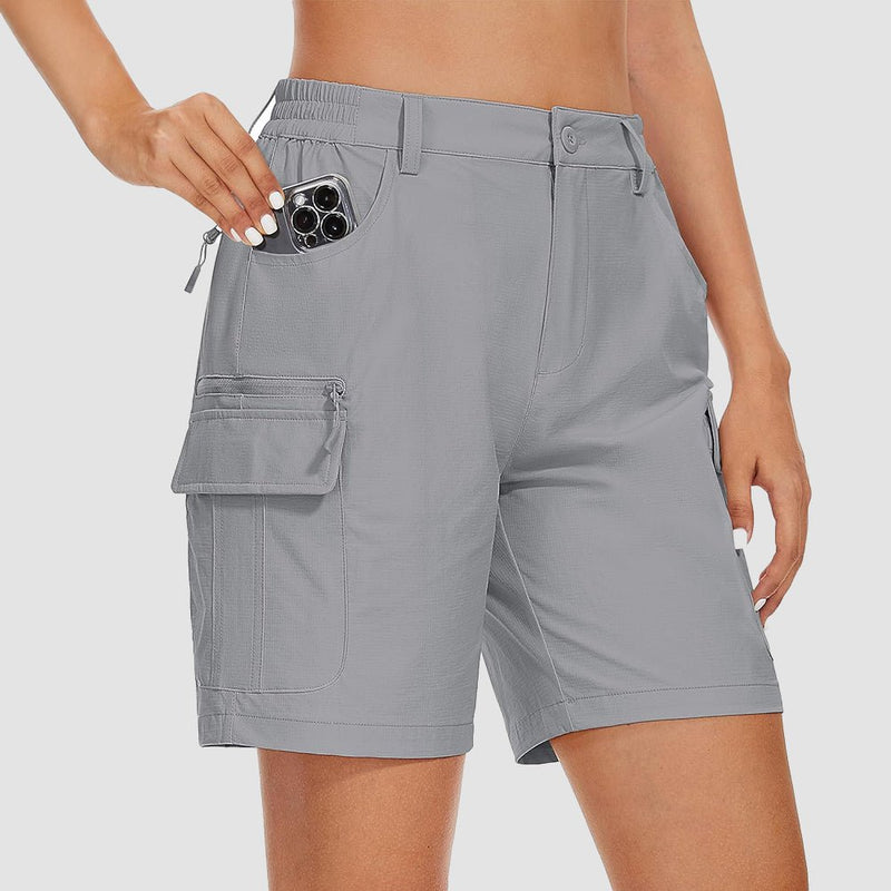 Women's Golf Shorts, Quick-Dry & Water-Resistant with 6 Pockets 7