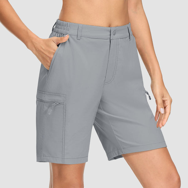 Women's Hiking Shorts - 5-Pocket Ripstop & Quick Dry 1