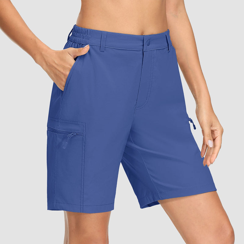 Women's Hiking Shorts - 5-Pocket Ripstop & Quick Dry 6
